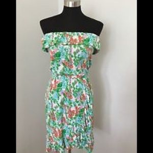 GUC strapless Lilly Pulitzer dress S